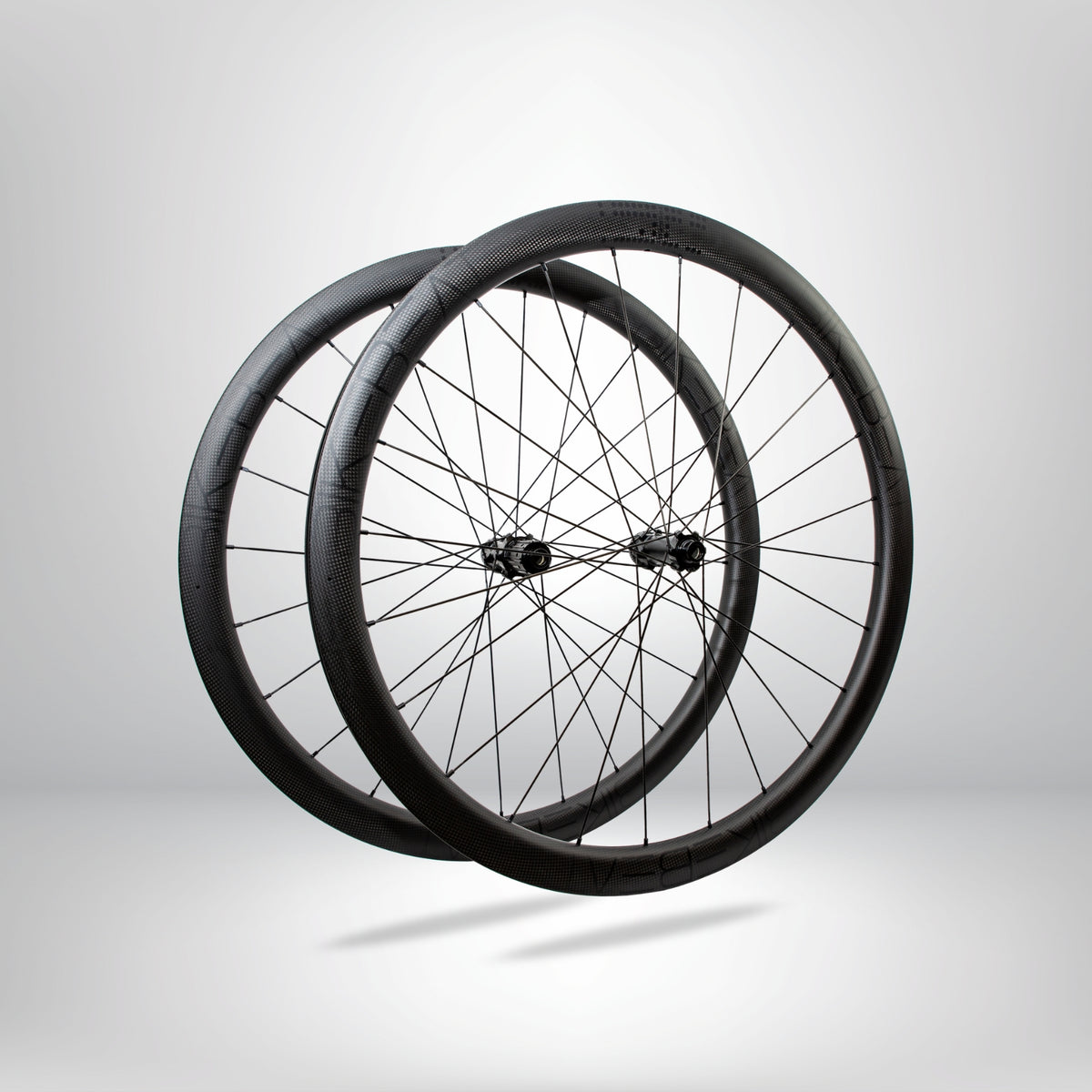 BIKEBEAT Freigeist, 40mm Carbon Gravel Laufrad-Satz