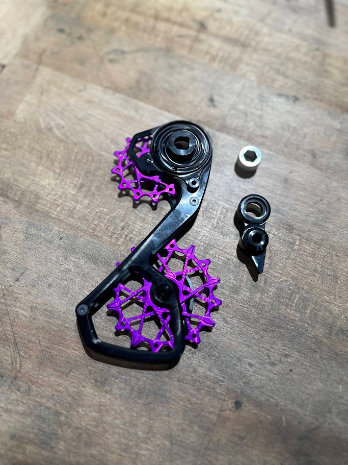 Garbaruk AXS Road/CX Aero Chainring Oval - Black