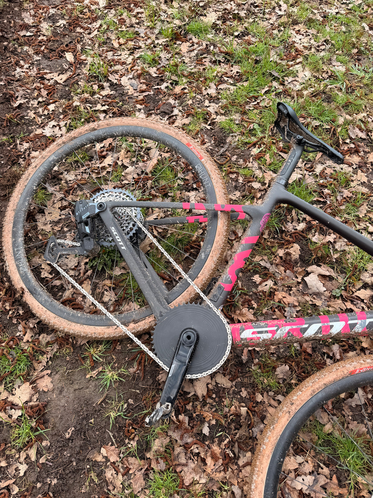 Garbaruk AXS Road/CX SRAM 8-Bolt AERO Kettenblatt Oval - Matt-Schwarz