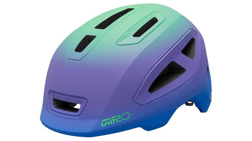 Giro Scamp II - matte blue / green