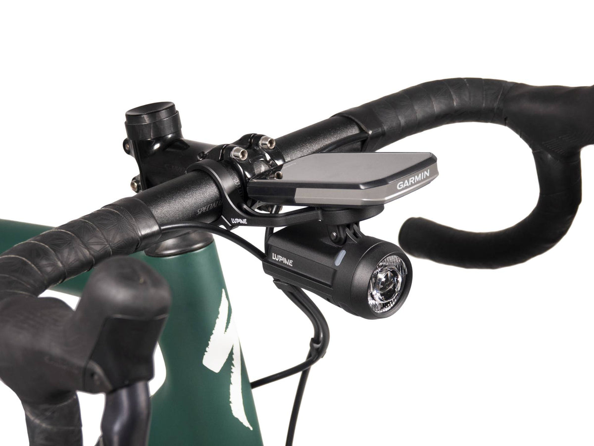 Lupine handlebar mount 31.8mm with GoPro mount