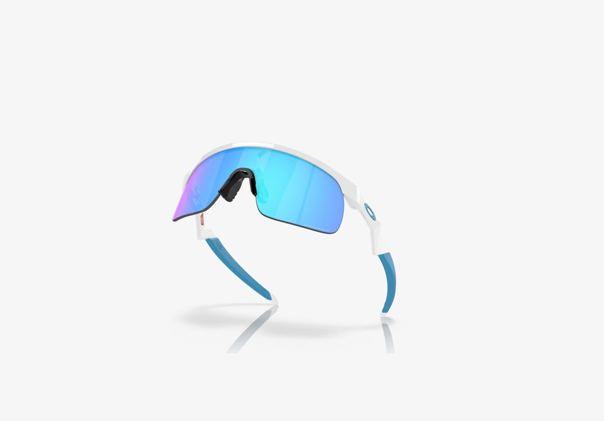 Oakley RESISTOR Polished White w/ PRIZM Sapphire