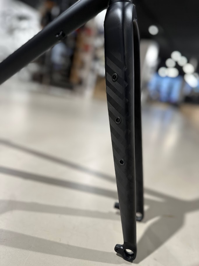 Omnium CXC Standard Frameset - Matt Black Toughcoat with Carbon Fork