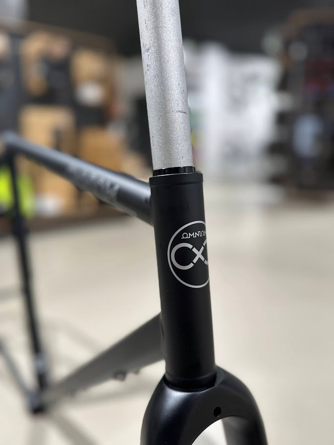Omnium CXC Standard Frameset - Matt Black Toughcoat with Carbon Fork