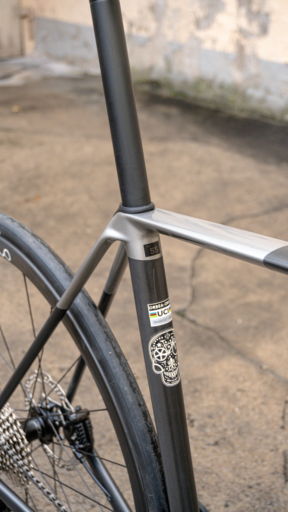 Orbea ORCA M35i Carbon, Diamond Carbon View (Matt) - Titan Grey (Gloss)