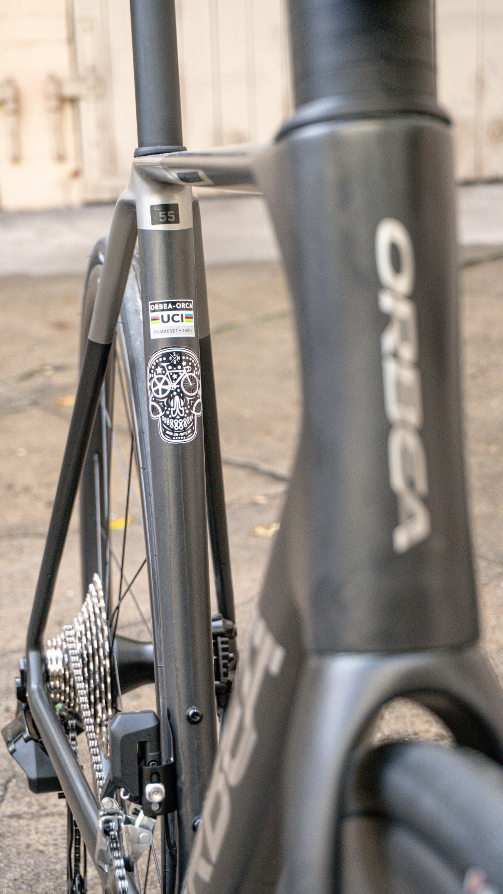 Orbea ORCA M35i Carbon, Diamond Carbon View (Matt) - Titan Grey (Gloss)