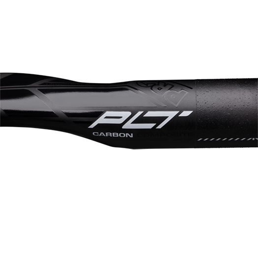 PRO PLT Ergo Carbon Drop Bar 31.8mm - Black