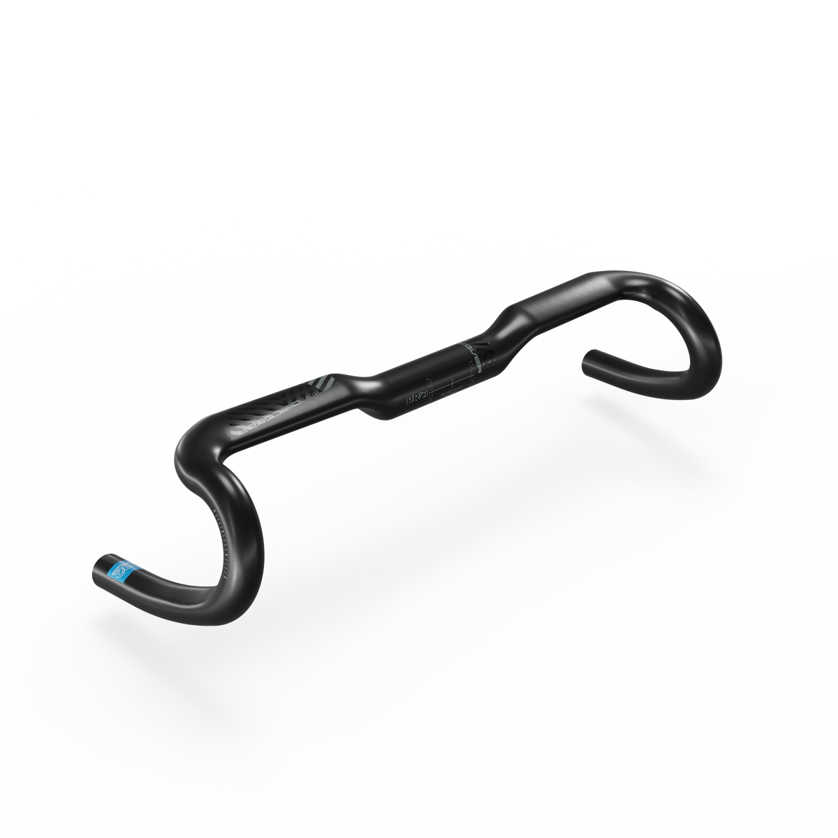 PRO Discover Ergo Gravel Drop Bar 31.8mm, 16° Flare - Black