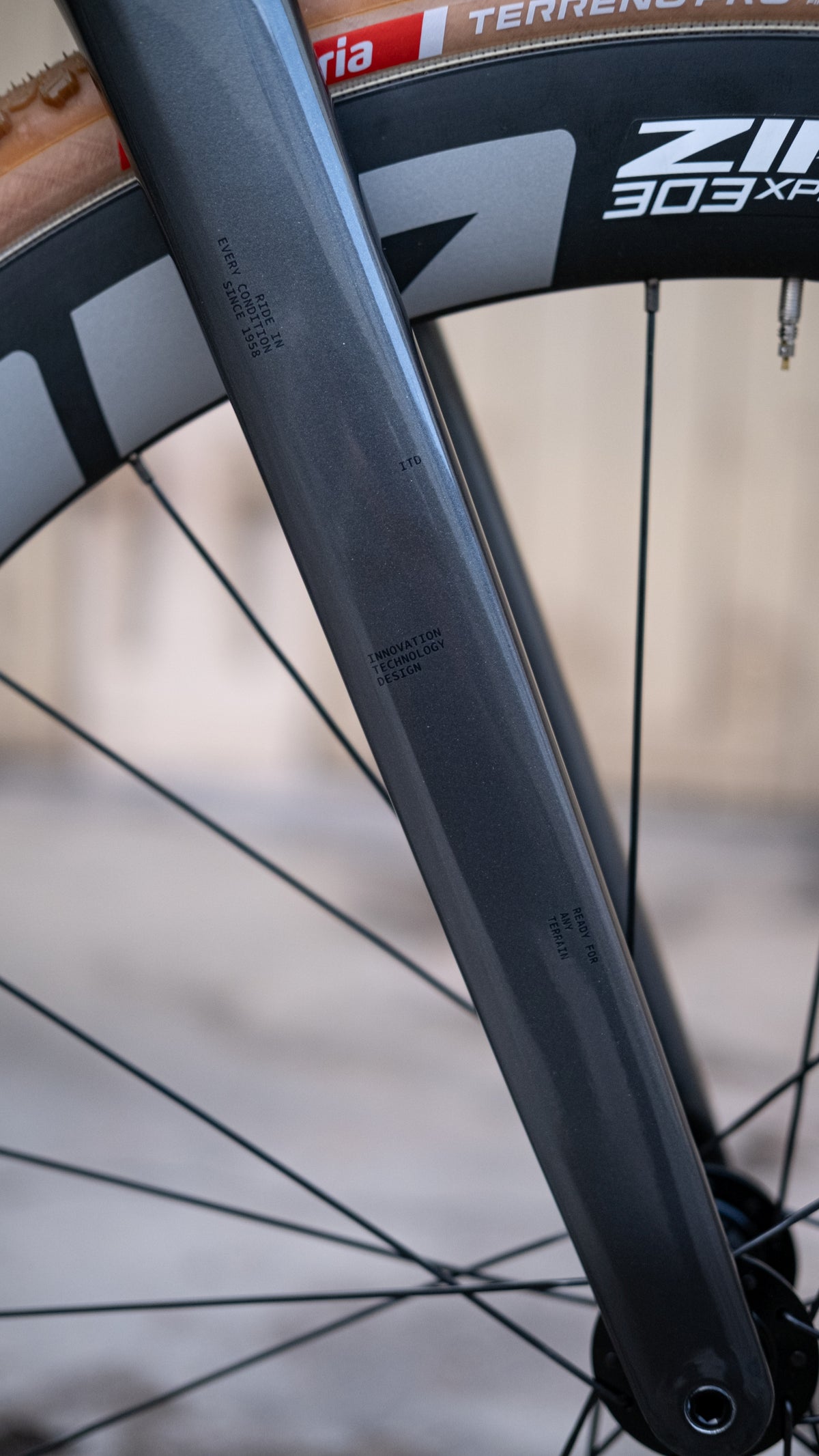 Scott Addict Gravel RC HMF Carbon Rahmen-Set - Chrome Silver