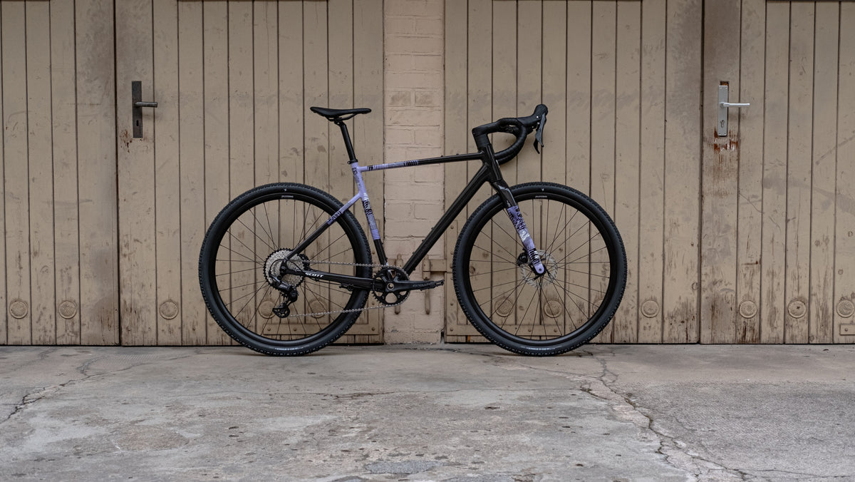 Scott Speedster Gravel 10 - Carbon Black / Tulip Purple