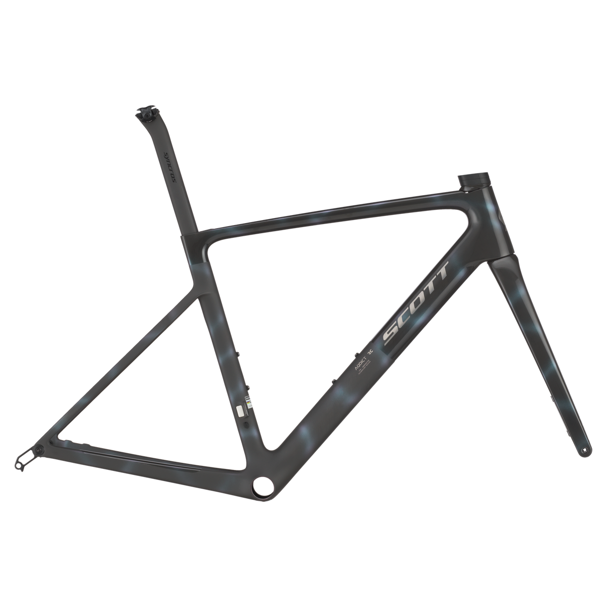 Scott Addict RC Ultimate HMX SL Carbon Rahmen-Set, Sunbeam Black - 56cm/Large