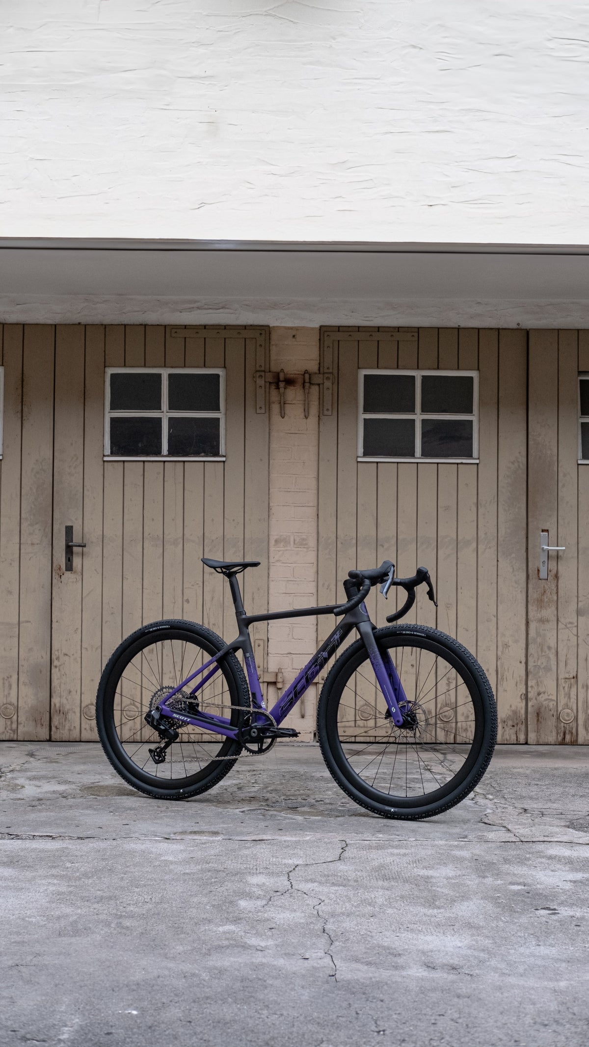 Scott Addict Gravel 20 - Carbon Black / Indigo Purple