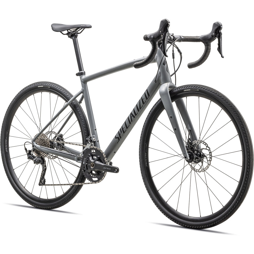 Specialized DIVERGE E5 Elite, Shimano GRX - Satin Ashen Gray / Obsidian
