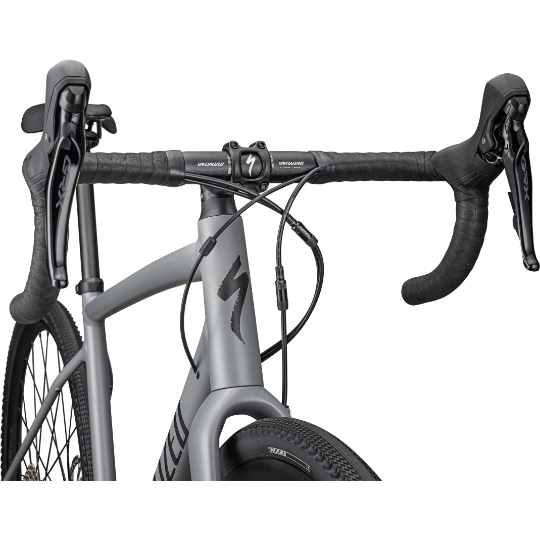Specialized DIVERGE E5 Elite, Shimano GRX - Satin Ashen Gray / Obsidian