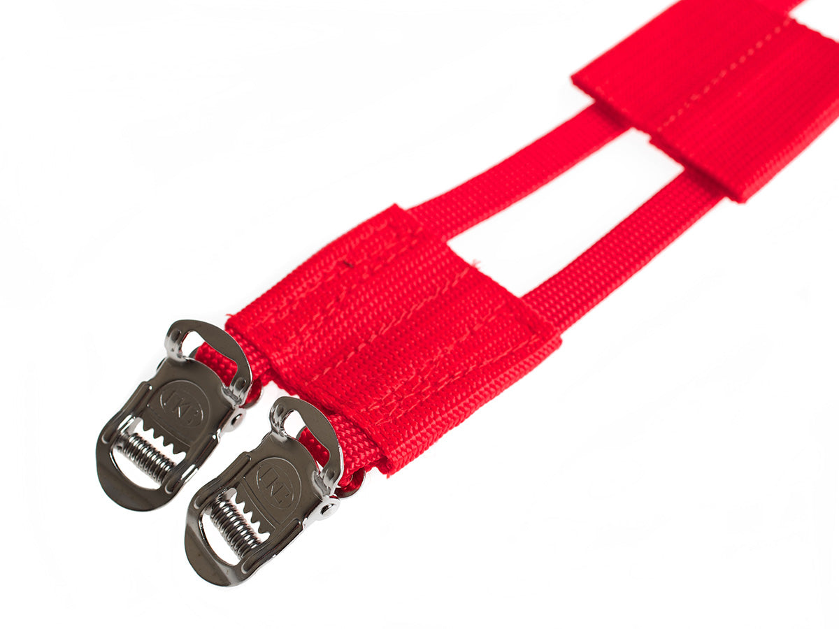 BLB Doppel-Pedalriemen Double-Strap Nylon