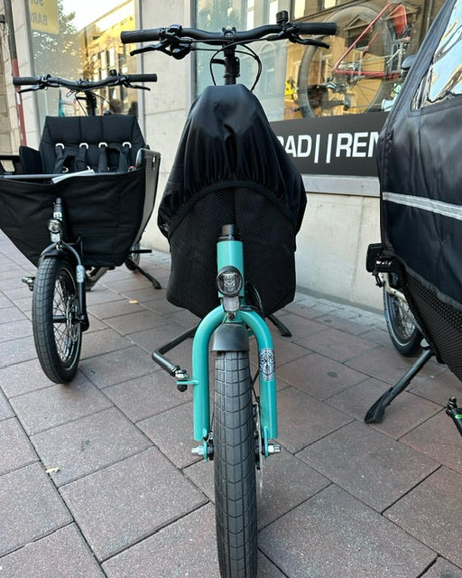 muli cycles Korbabdeckung inkl. Befestigungsmaterial