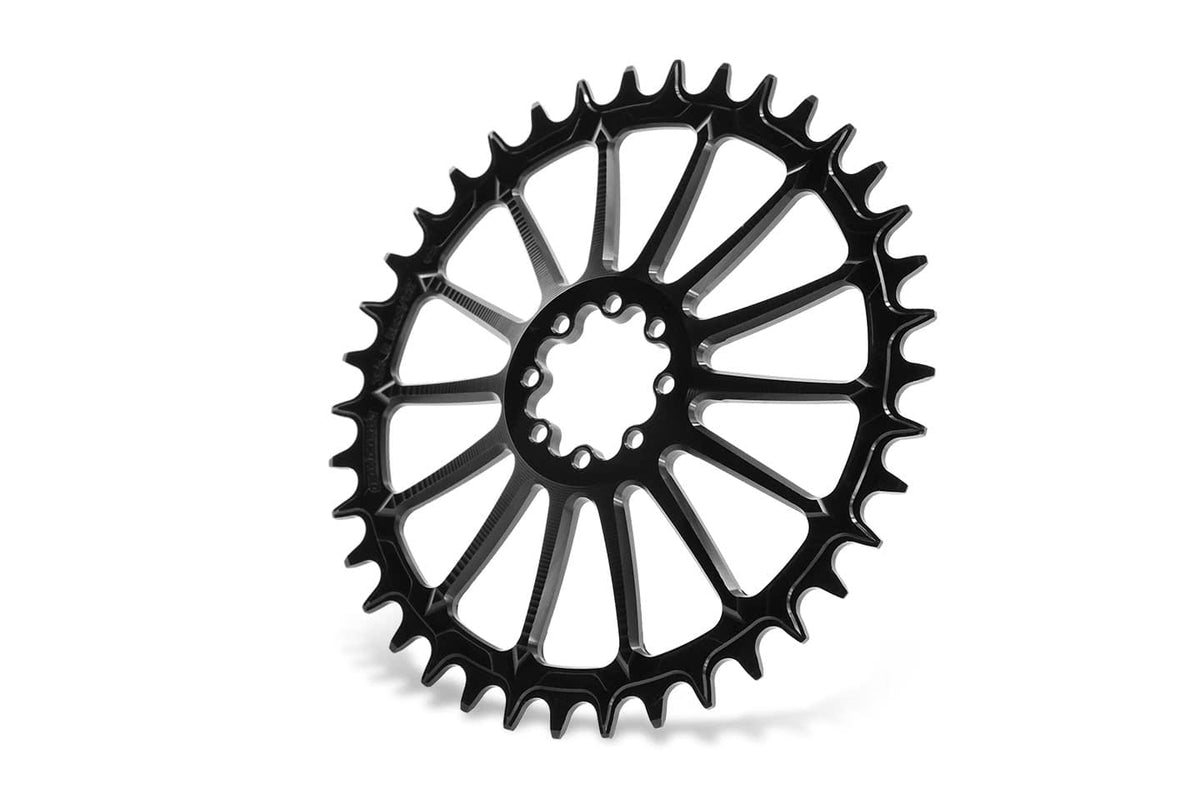 Garbaruk AXS Road/CX Kettenblatt Rund - Schwarz