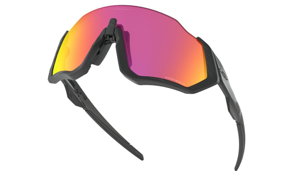 Oakley Flight Jacket PRIZM - Polished Black / Matte Black - Prizm Road OO9401-0137