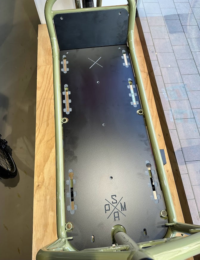 SM-Parts BULLITT X Ladebrett mit gefräster Airline Schiene - Schwarz