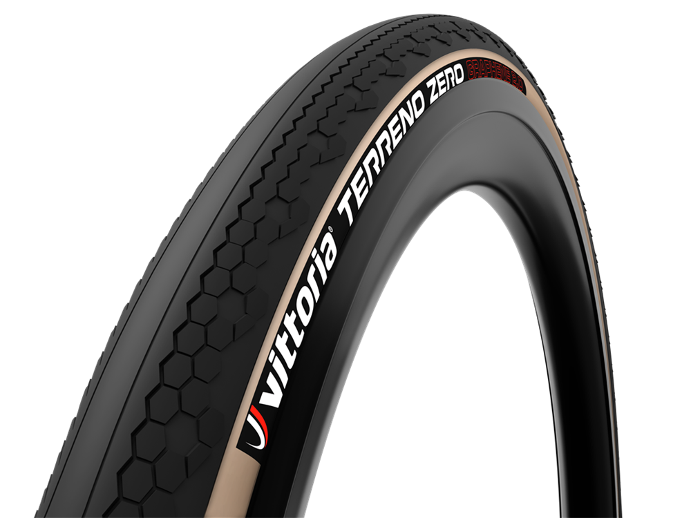 Vittoria Terreno Zero TLR 1C Graphene 2.0 Faltreifen TLR - 700x38c - Schwarz/Tan