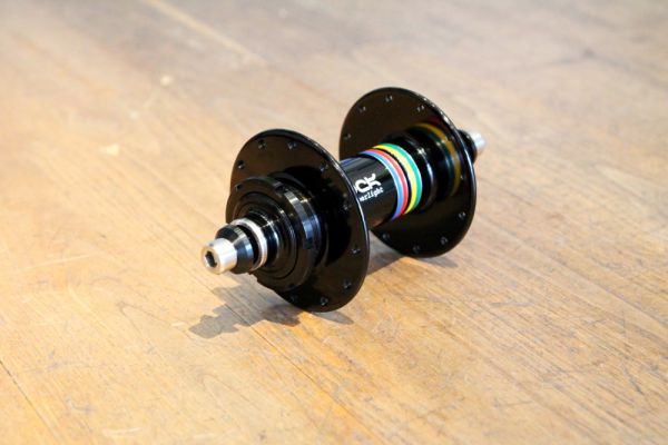 MACK HUBS Superlight Track Hinterrad Nabe Hochflansch - Schwarz
