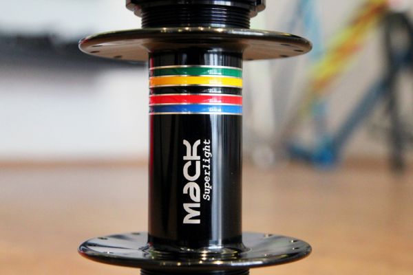 MACK HUBS Superlight Track Hinterrad Nabe Hochflansch - Schwarz