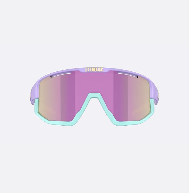 BLIZ Fusion S - Pastel purple/yellow logo