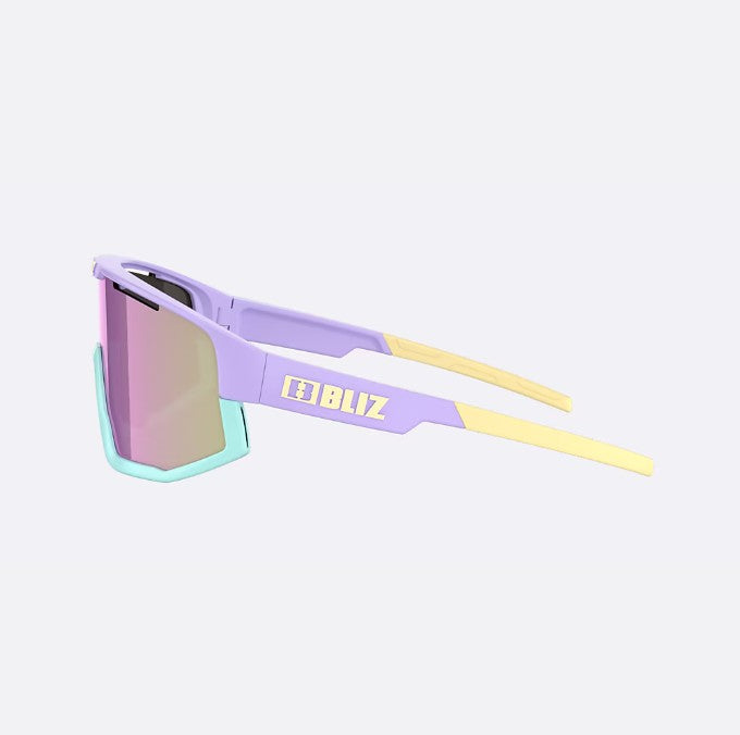 BLIZ Fusion S - Pastel purple/yellow logo
