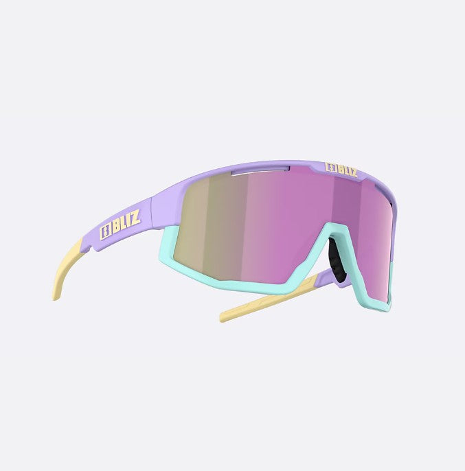 BLIZ Fusion S - Pastel purple/yellow logo