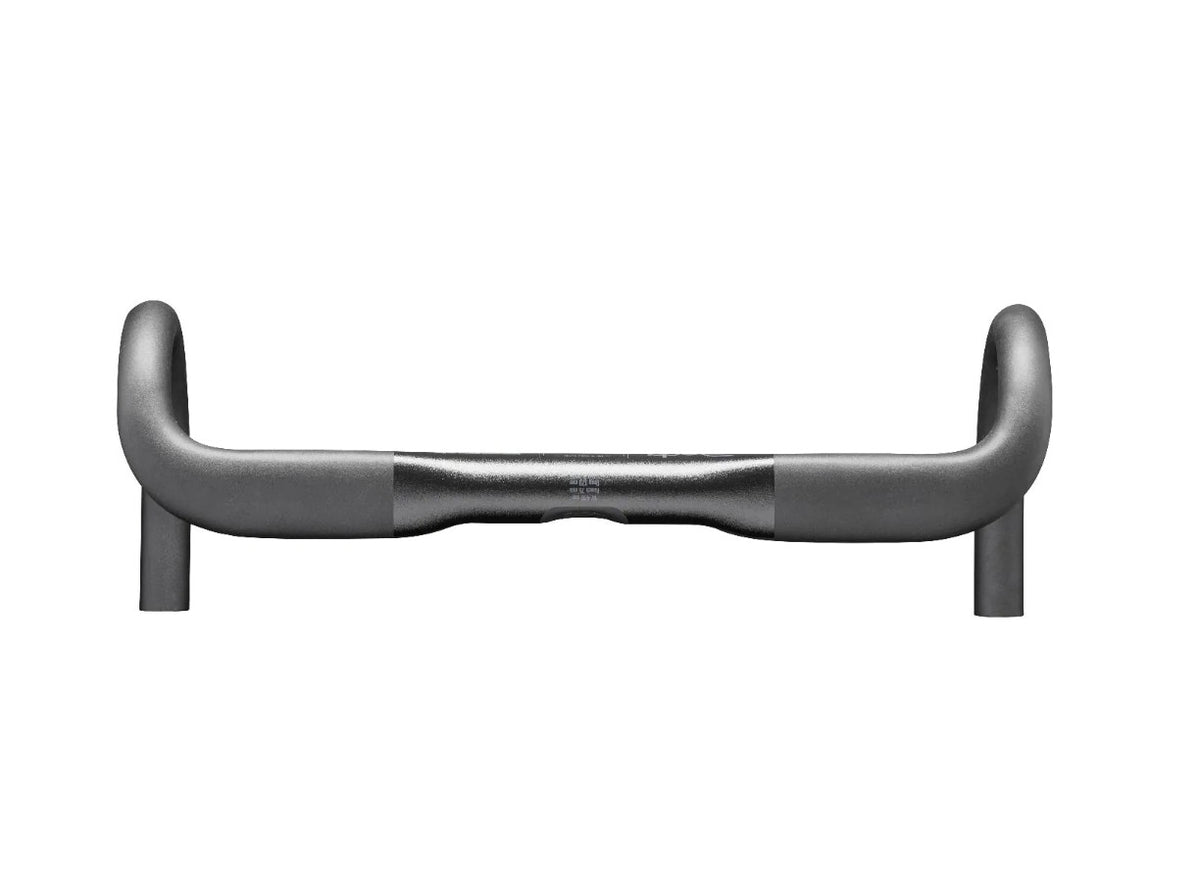 Deda Zero2 RHM DCR, Aluminium Ergo Drop Bar Lenker 31,7mm - Polish on Black
