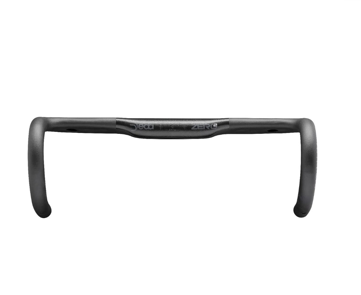 Deda Zero2 RHM DCR, Aluminium Ergo Drop Bar Lenker 31,7mm - Polish on Black