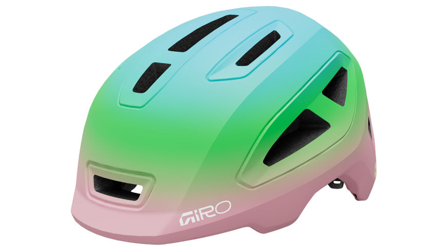 Giro Scamp II - matte pink / green