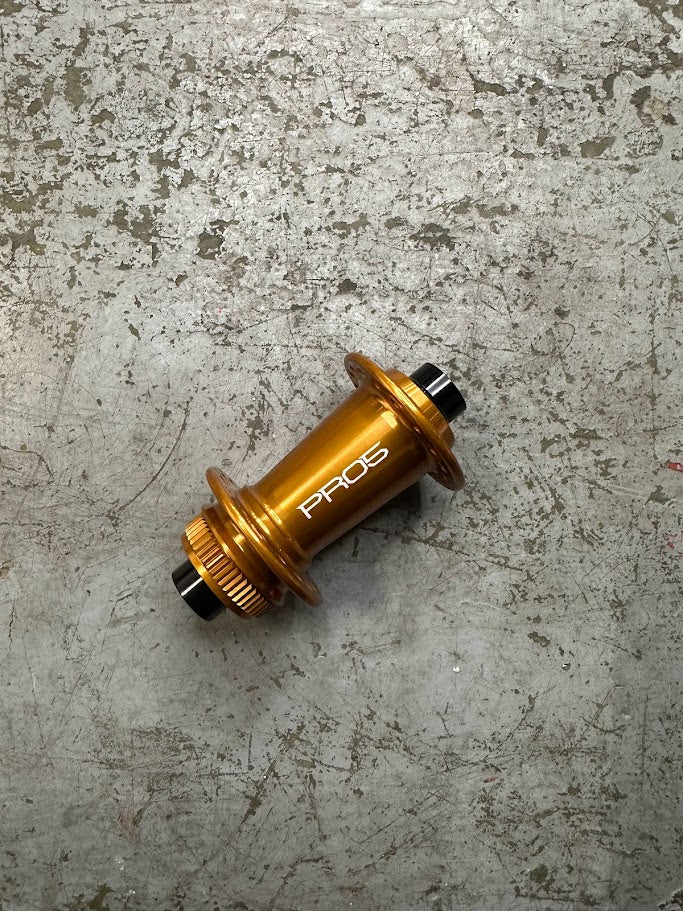 HOPE PRO5 front hub, Centerlock, 12x100 TA - Bronze