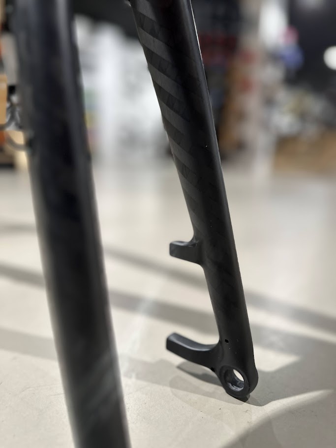 Omnium CXC Standard Frameset - Matt Black Toughcoat with Carbon Fork
