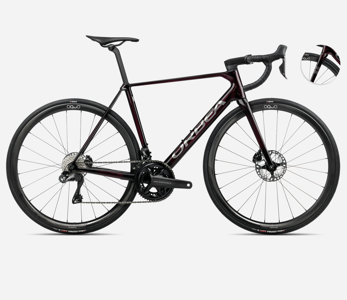 Orbea ORCA M20iTeam Carbon, Wine Red Carbon View (gloss)
