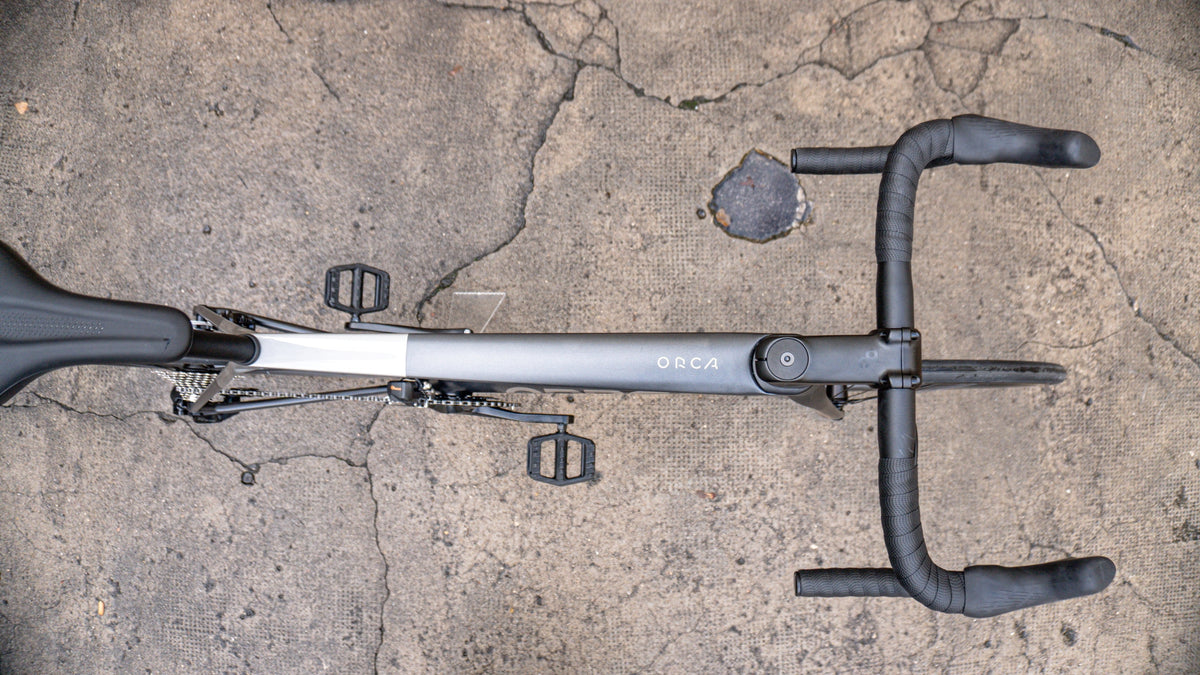 Orbea ORCA M35i Carbon, Diamond Carbon View (Matt) - Titan Grey (Gloss)