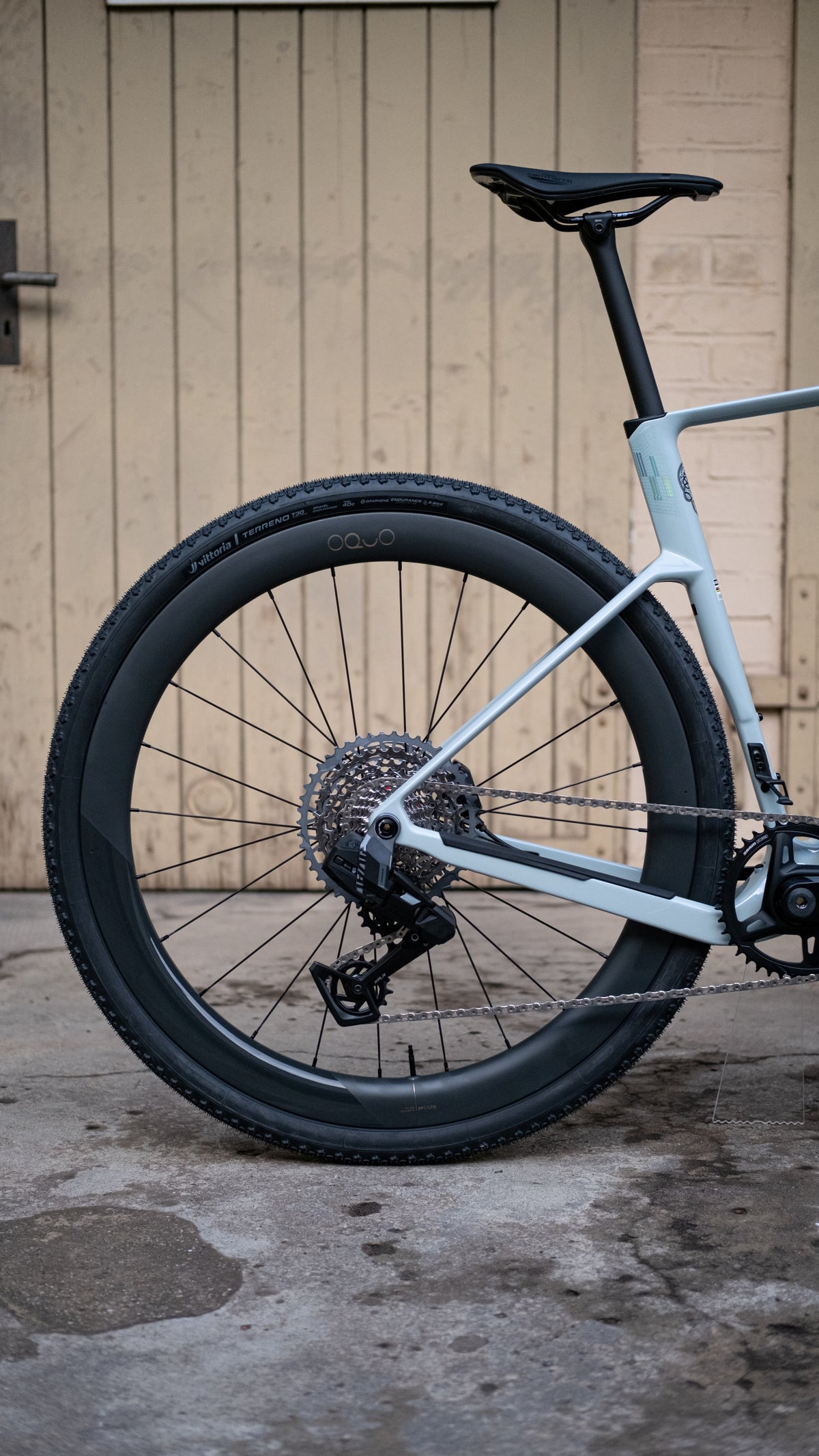 Orbea TERRA Race M31eLTD SRAM Rival 1x13 - Frost Concrete
