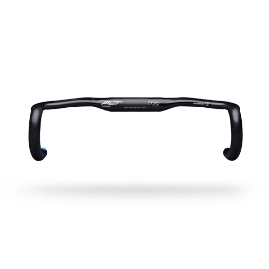 PRO PLT Ergo Carbon Drop Bar 31.8mm - Black
