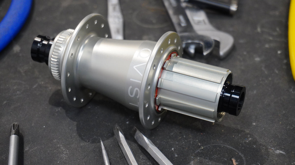 QVIST rear hub, Centerlock, 12x142mm - Silver
