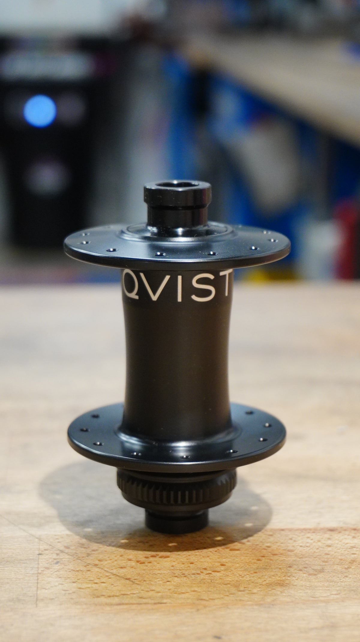 QVIST Vorderradnabe, Centerlock, 12x100mm - Schwarz