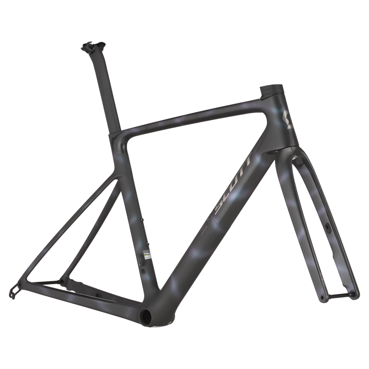 Scott Addict RC Ultimate HMX SL Carbon Rahmen-Set, Sunbeam Black - 56cm/Large