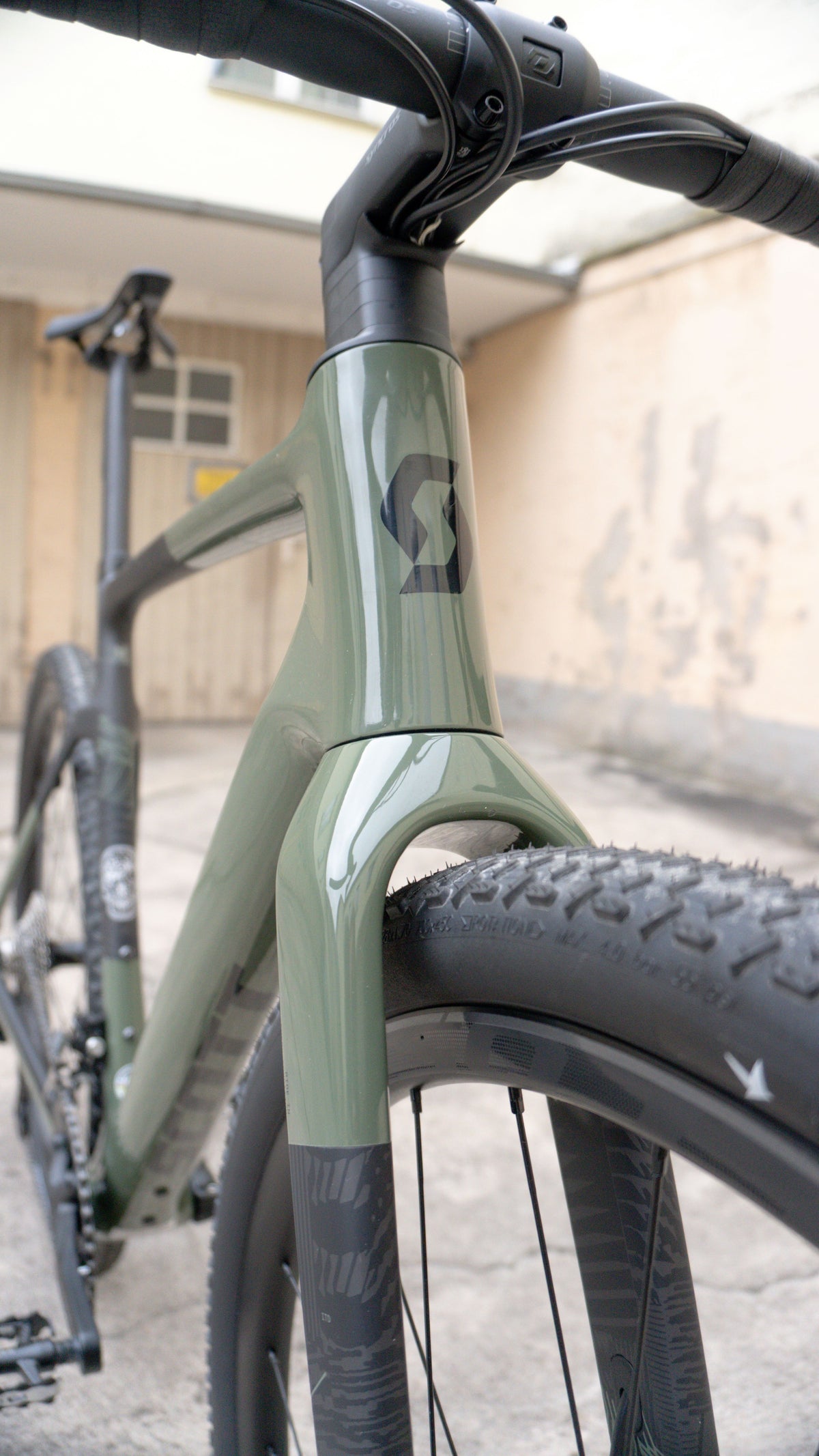 Scott Addict Gravel 40 - Wenge Green