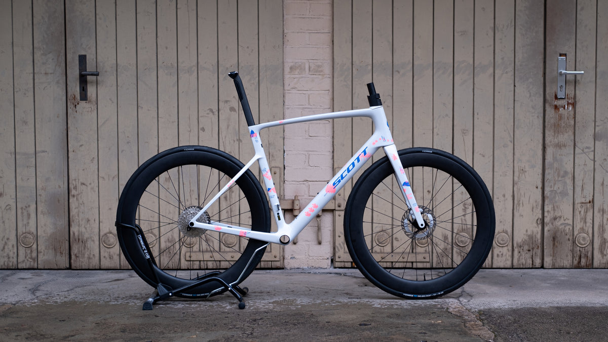 Scott Addict RC Pro HMX Carbon Rahmen-Set - Beluga Grey
