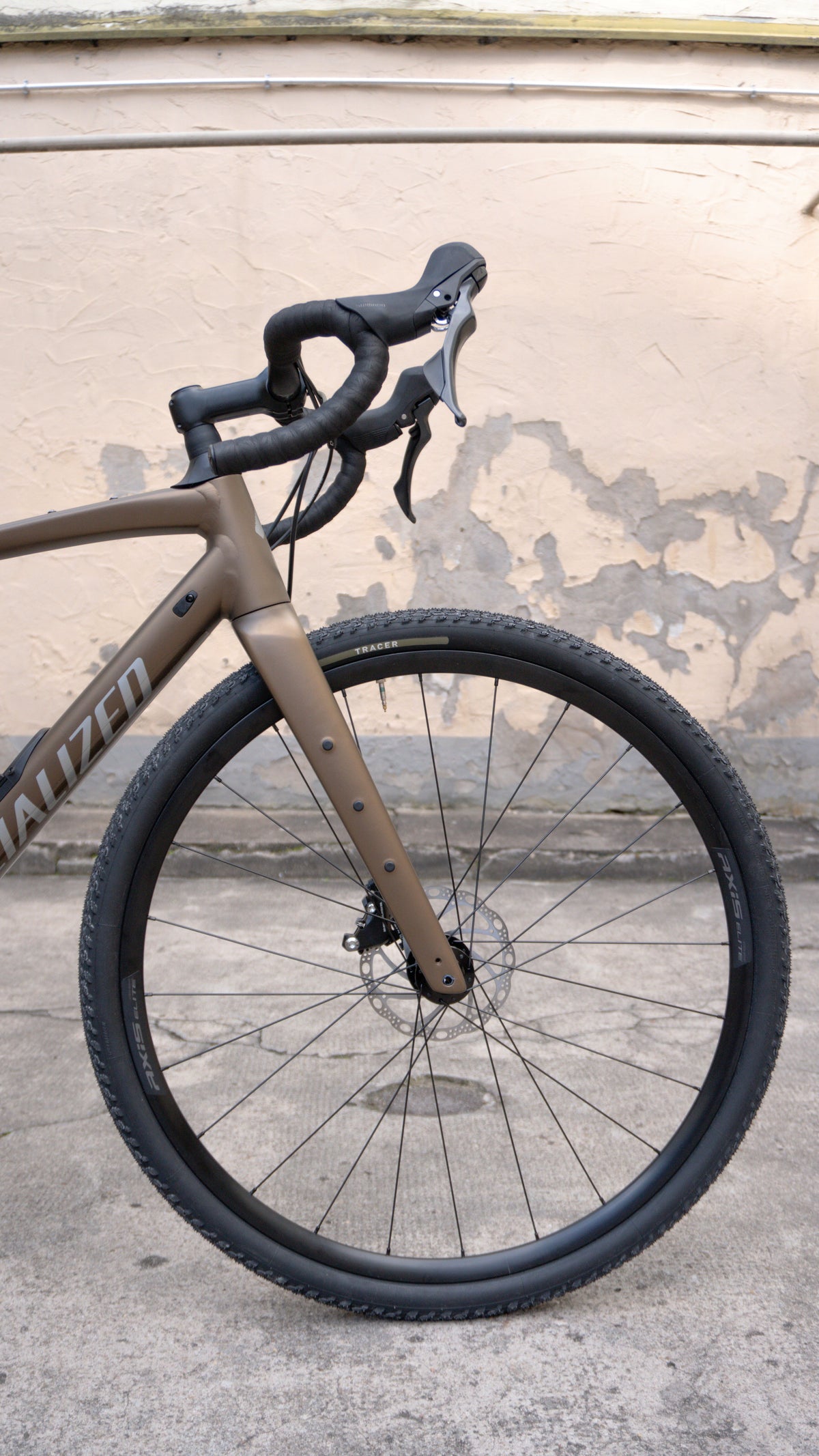 Specialized DIVERGE 4 Sport, Shimano Cues Future Shock - Satin Burnt Gold Metallic
