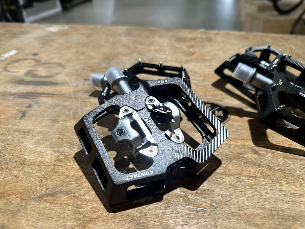 Tatze Contact Combi Klick-Wechsel Pedal - Schwarz