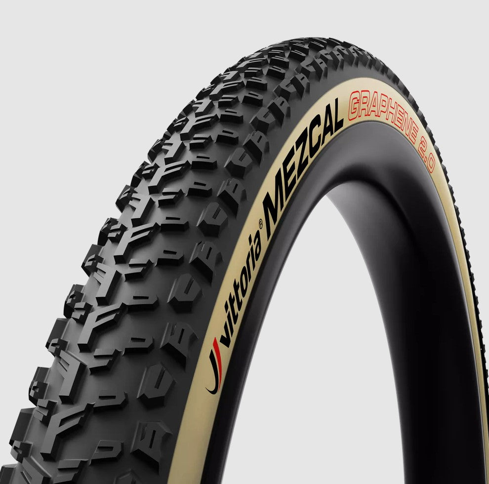 Vittoria MEZCAL 29x2.25" 55-622 / TLR 4C GRAPHENE 2.0 - Schwarz/Beige