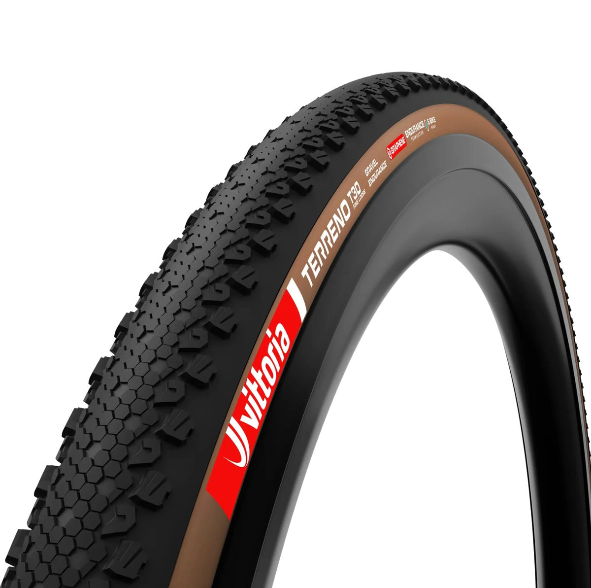 Vittoria Terreno T30 Fine Loose, Gravel Endurance G2.0 TLR - Schwarz/Tan