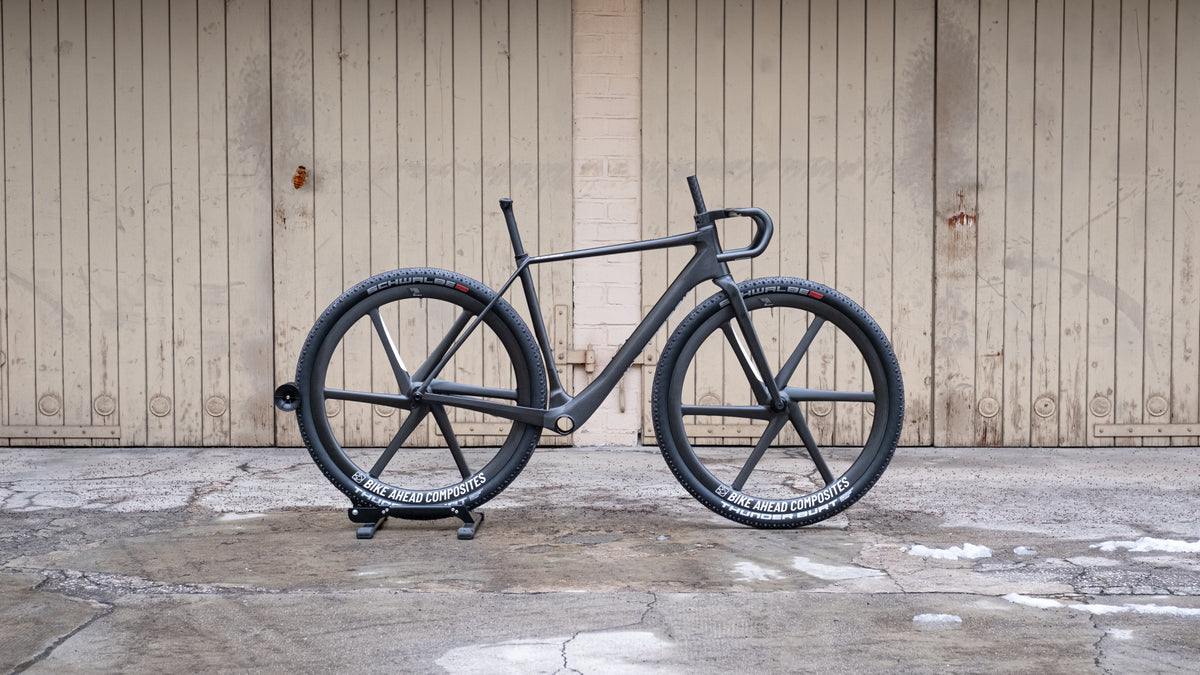 Bike ahead Composites THE SUPERFAST Rahmen-Set - Carbon Raw