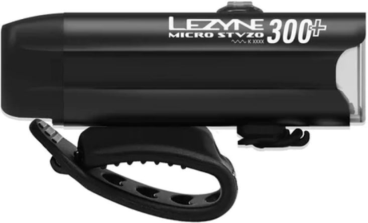 Lezyne Micro 300+ STVZO Front Light - Black