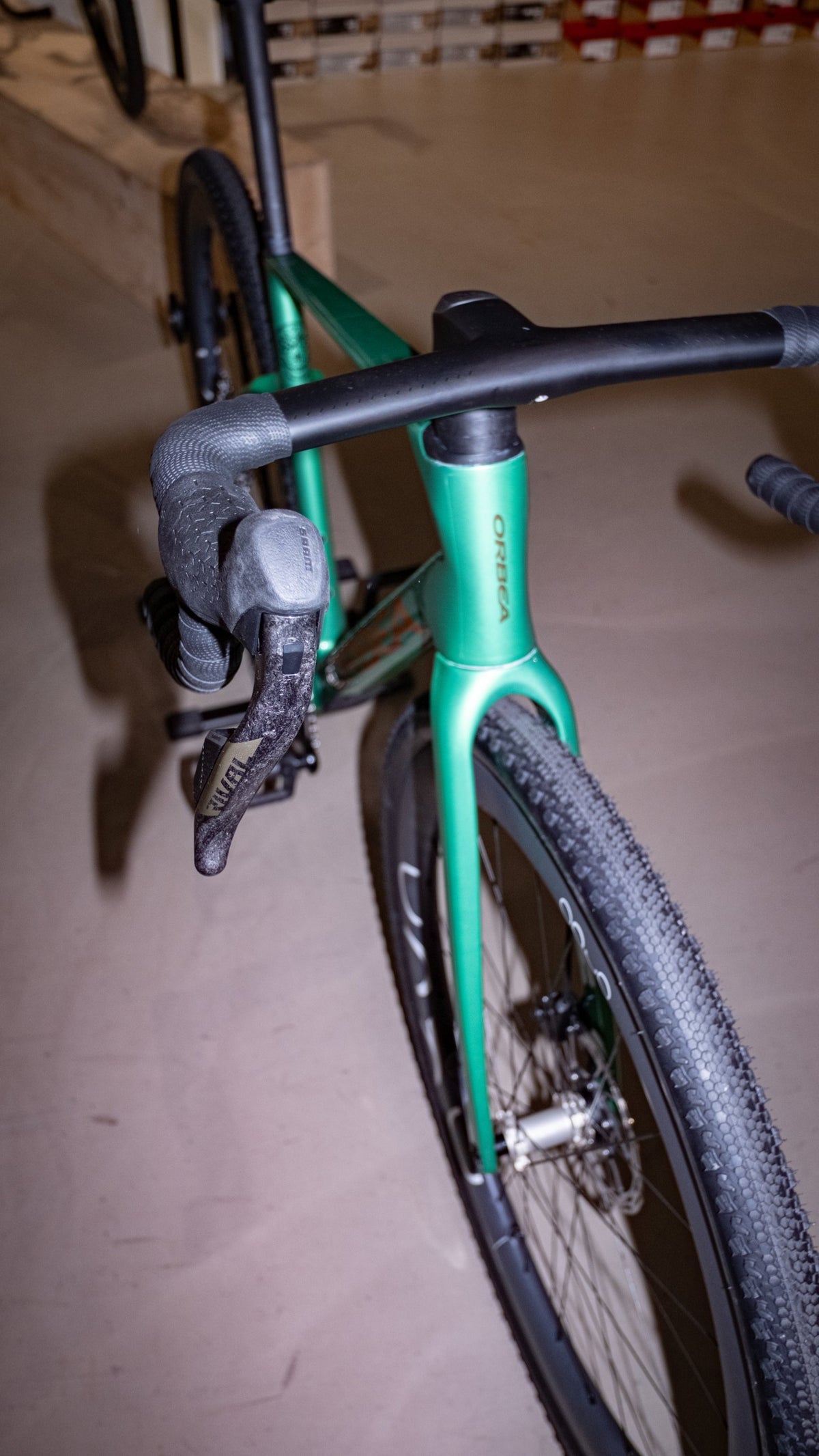 Orbea Terra Race M31eLtD Carbon, My-O, Medium - Mintalized / Titan Gold